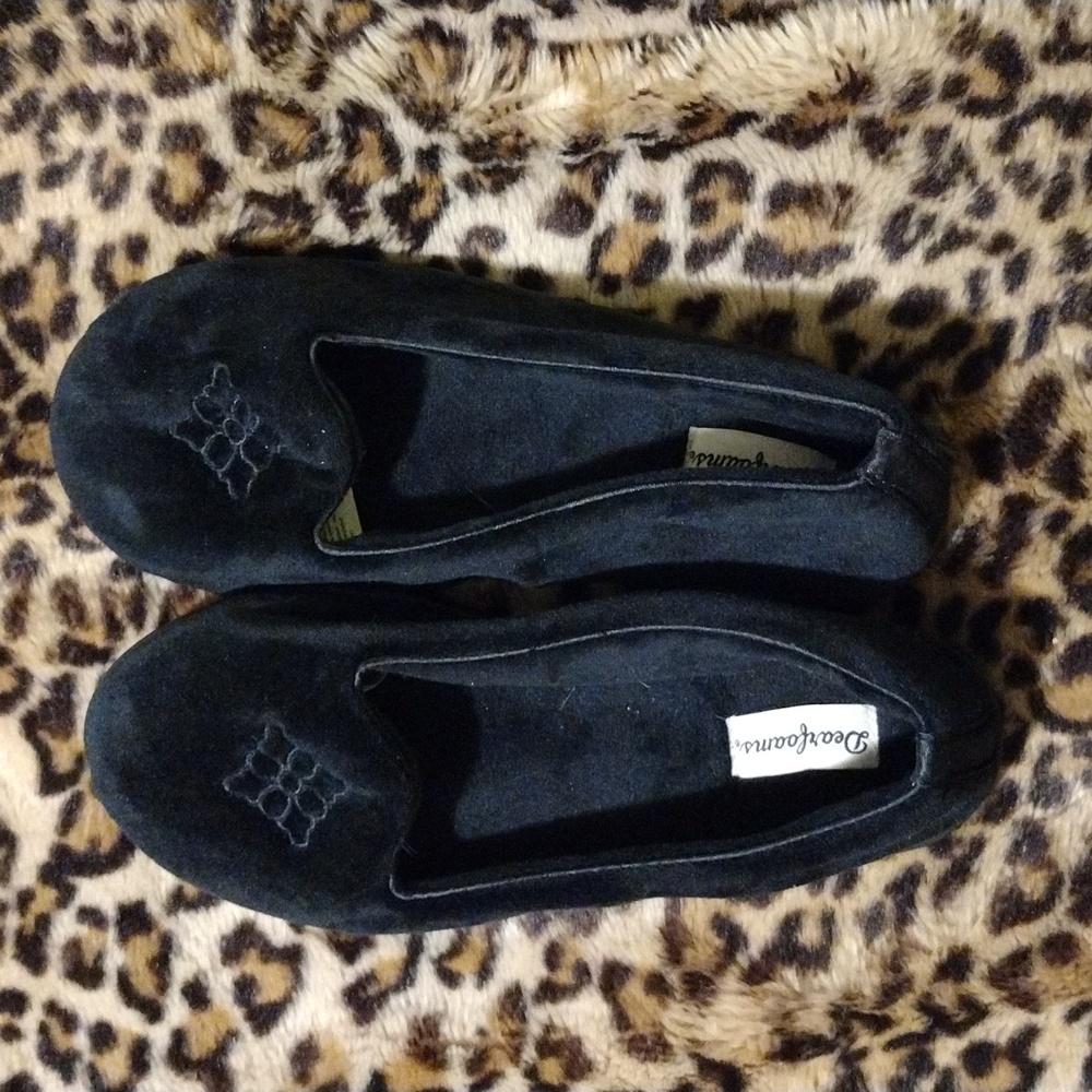 Dearforms slippers 7 wide velvety